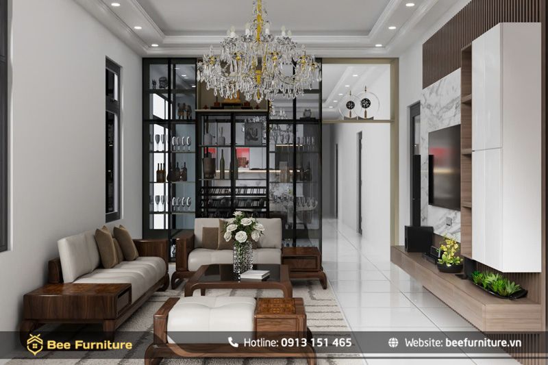 Thiết kế thi công nội thất nhà phố chị Mai – quận Bình Tân