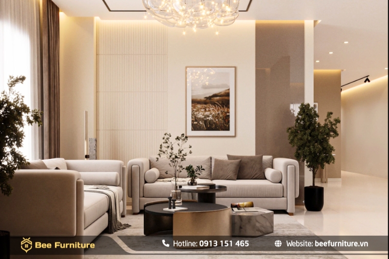 Công trình nội thất nhà phố quận 12 – anh Minh