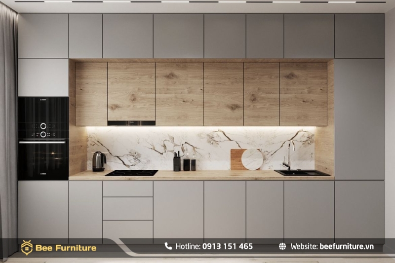 Tủ bếp Laminate