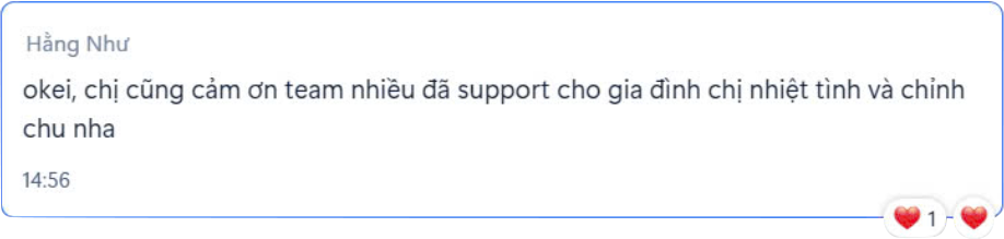 Testimonial attachment